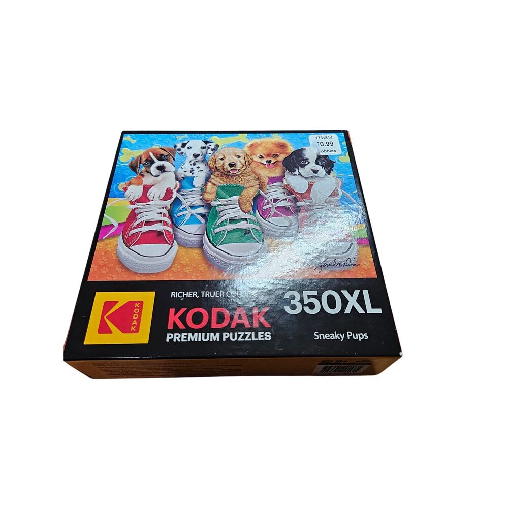 Kodak Sneaky Pups Extra Large Piece Puzzle 350 Pieces